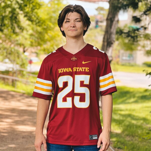 Nike® I-State Cardinal 2025 Football Jersey